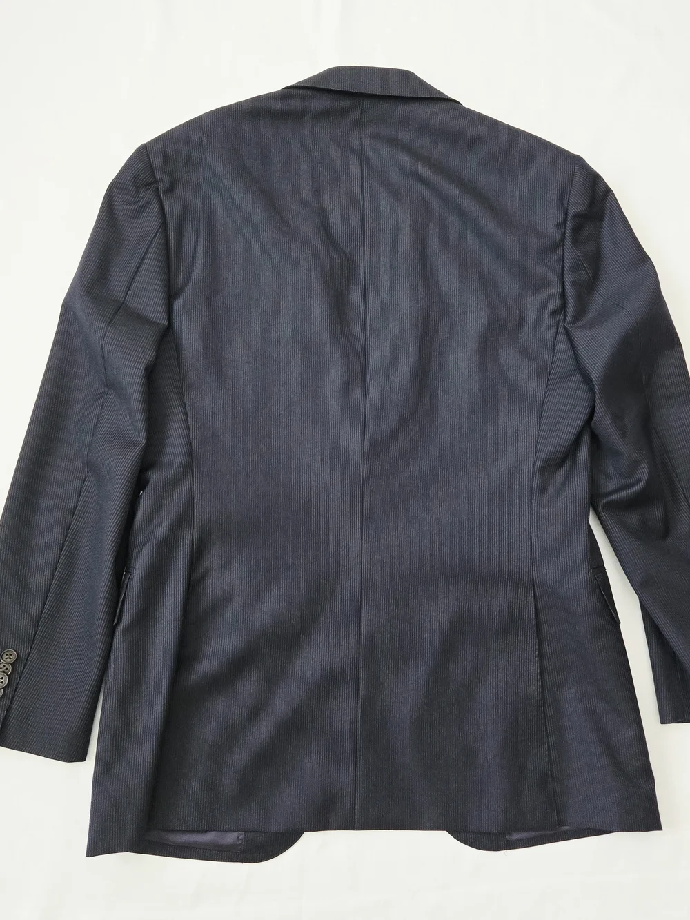 Suitsupply Vitale Barberis Canonico Wool Navy Pinstripe Blazer Jacket Mens US38R